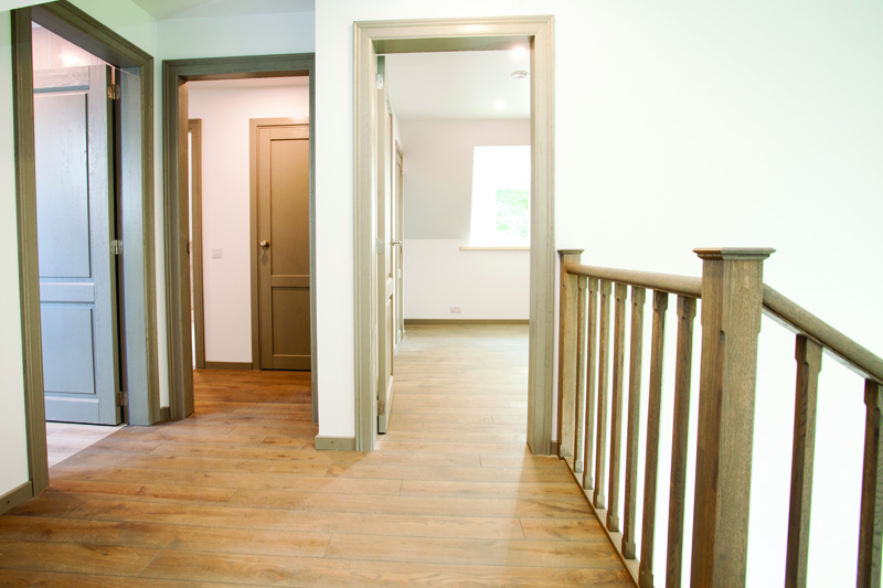 Solid oak wood door