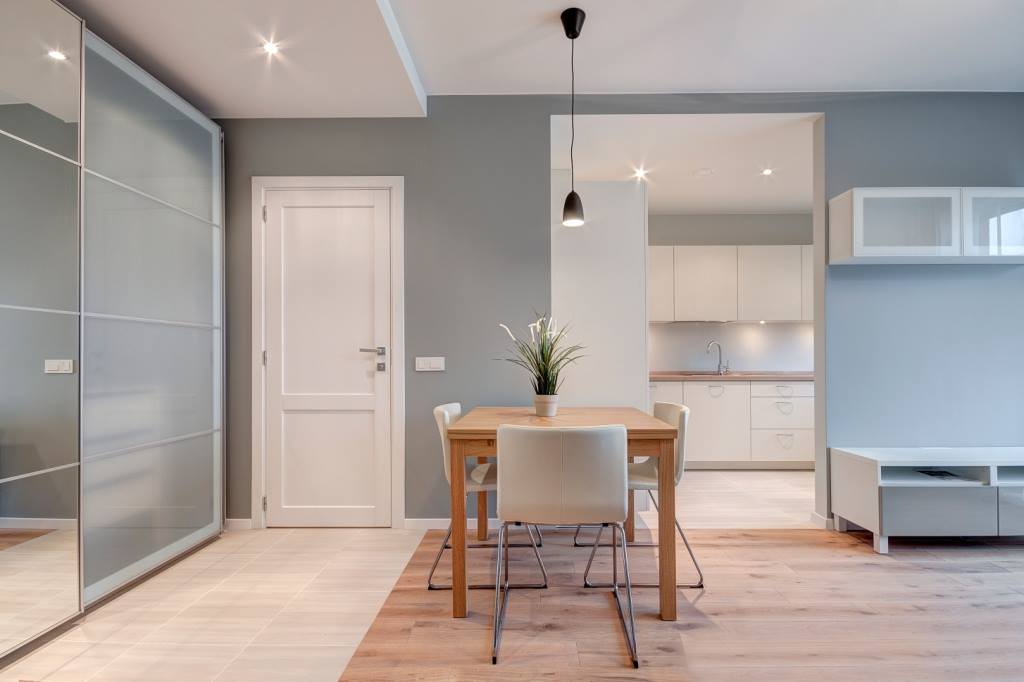 Solid oak wood door