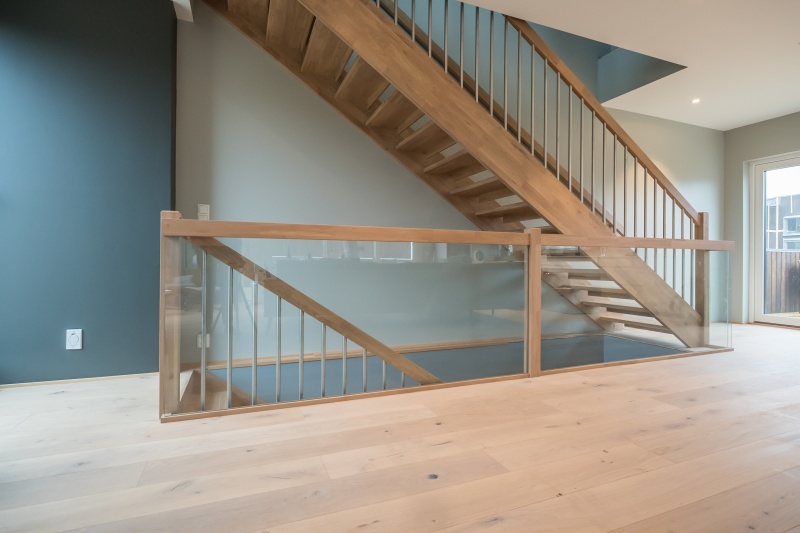 Oak stairs in Norway. Project no. 69