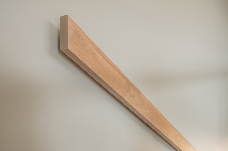 Oak stairs in Norway. Project no. 69