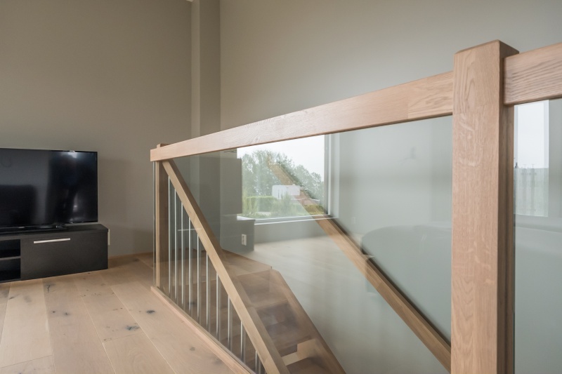 Oak stairs in Norway. Project no. 69