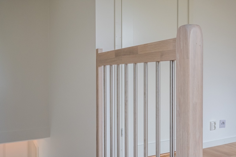 Oak stairs in Norway. Project no. 70