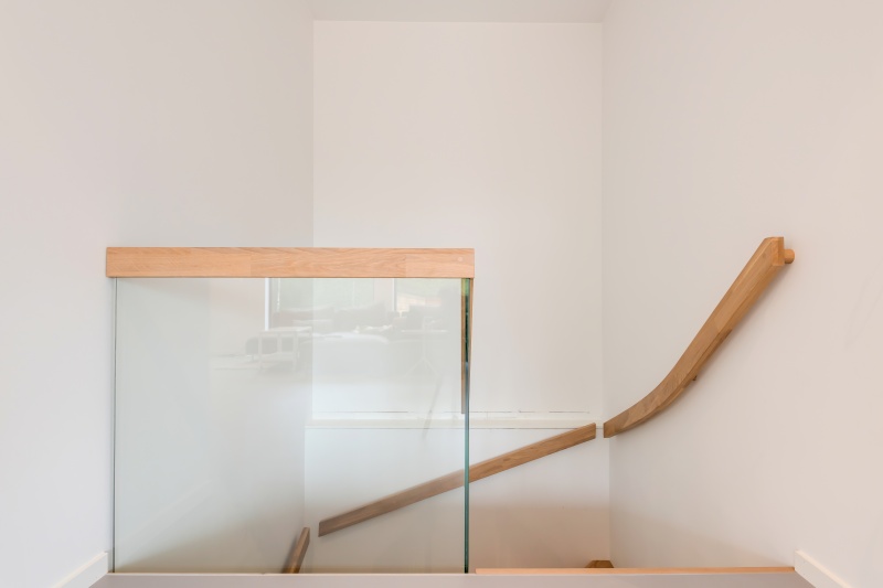 Solid oak wood stairs in Norway. Project no. 74