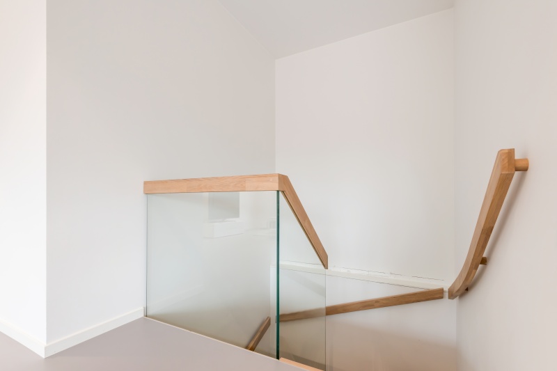 Solid oak wood stairs in Norway. Project no. 74