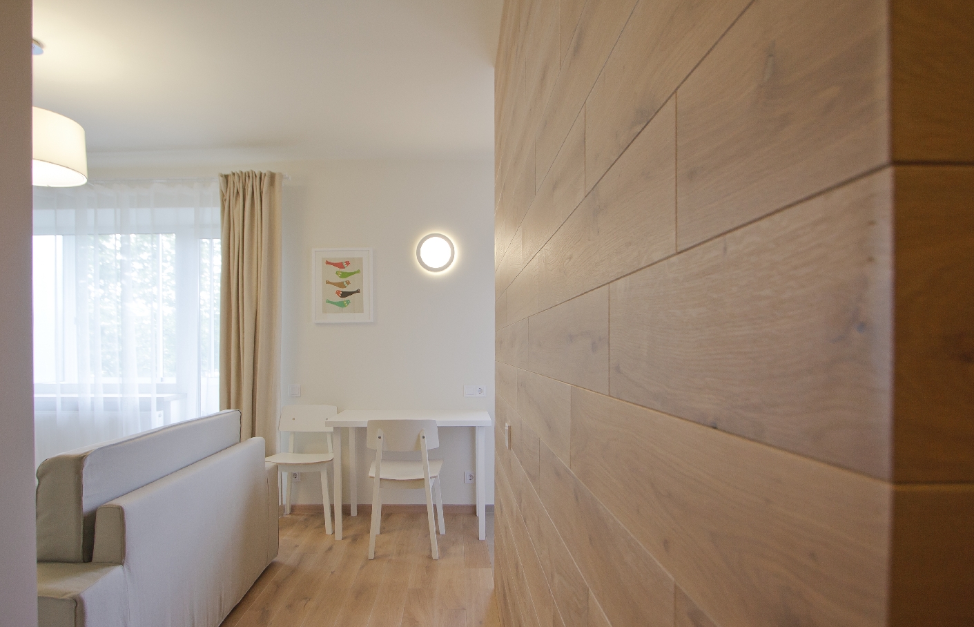 Deco wall, color 3409 Clear white