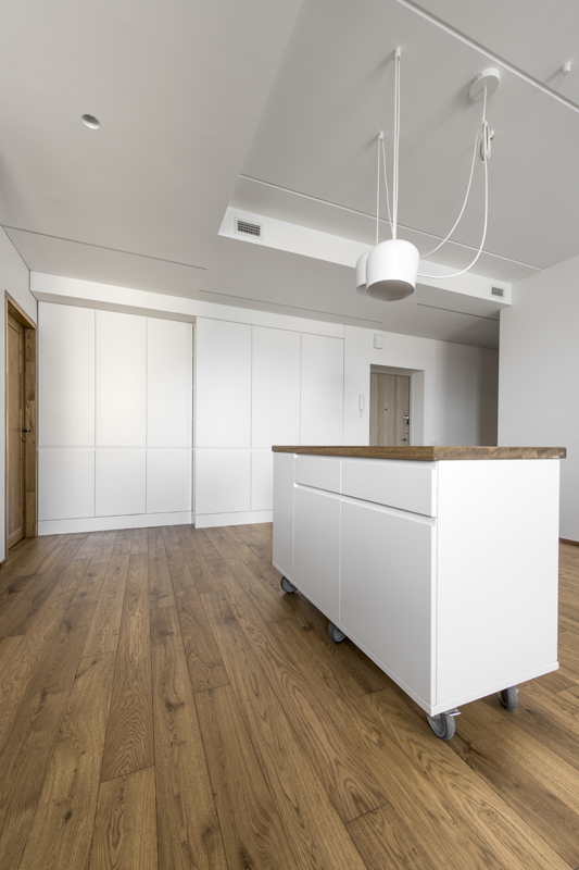 Solid oak wood door