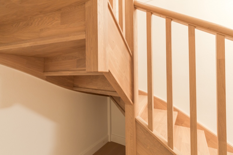 Oak stairs. Norway. Project no. 41