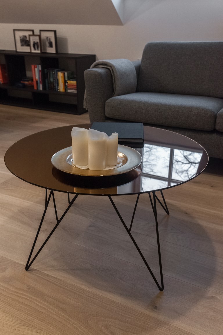 Oak flooring: 3408 Extra white color.