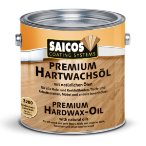 SAICOS Premium HardwaxOil (matinė), 2,5 l