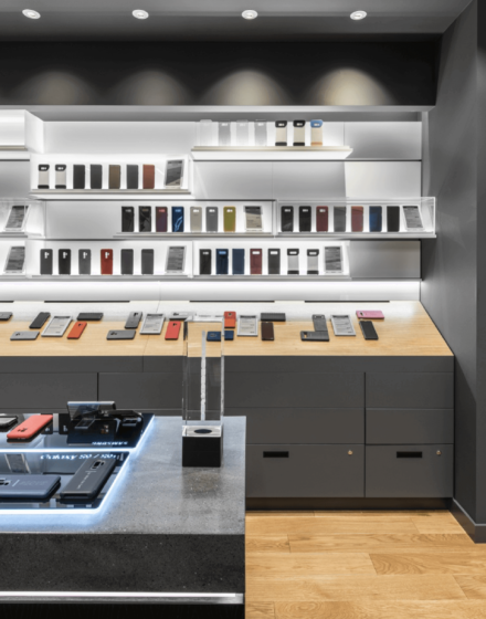 Enhancing Customer Experience: The Design of Samsung Experience Store Features Light Oak Flooring