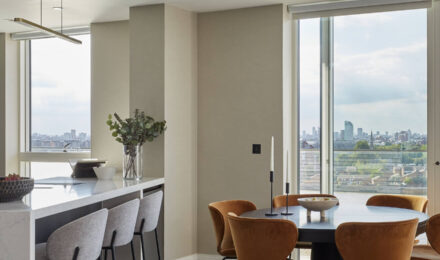 Herringbone Parquet: Weaving Charm into a Modern London Apartment