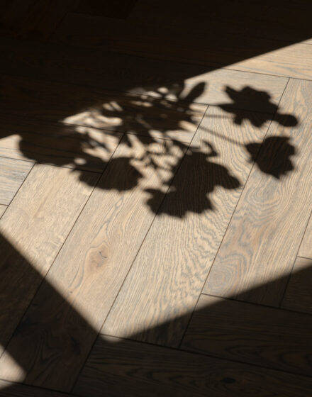 Oak Parquet Brings Nature Into the New Homes