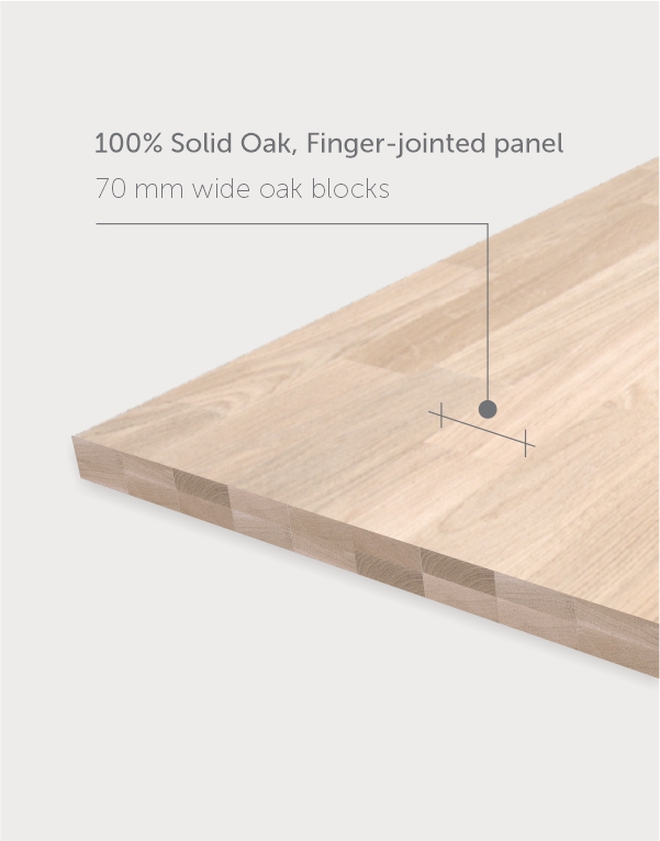 Finger jointed, type DA7