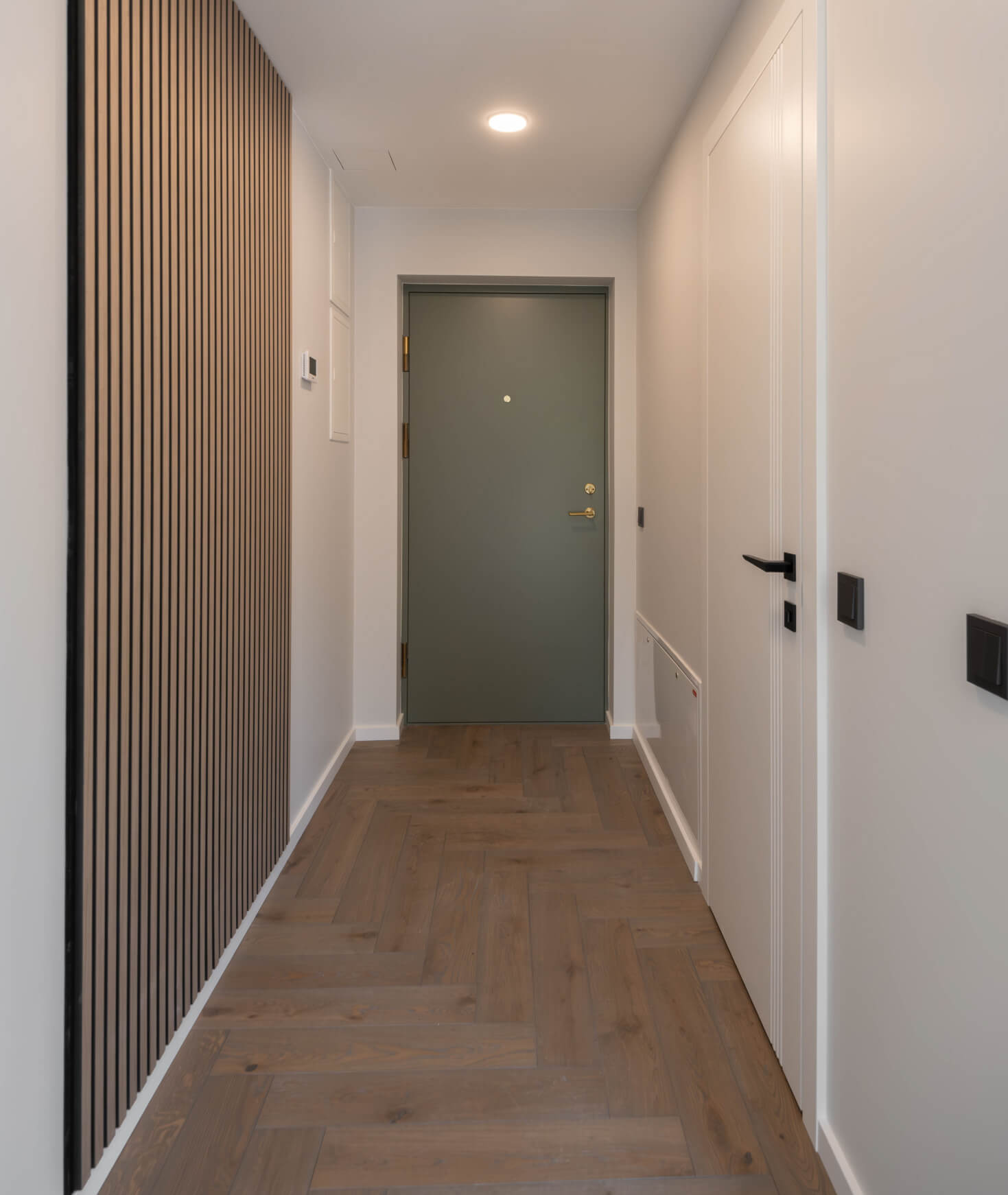 Oak Parquet Brings Nature Into the New Homes
