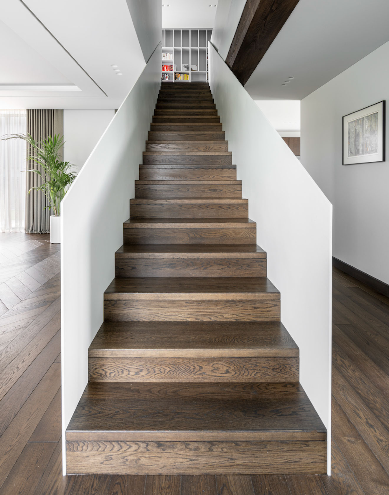 A Home Defined by Oak, Light, and Modern Classic Design — Featuring Our Oak Stairs and Parquet