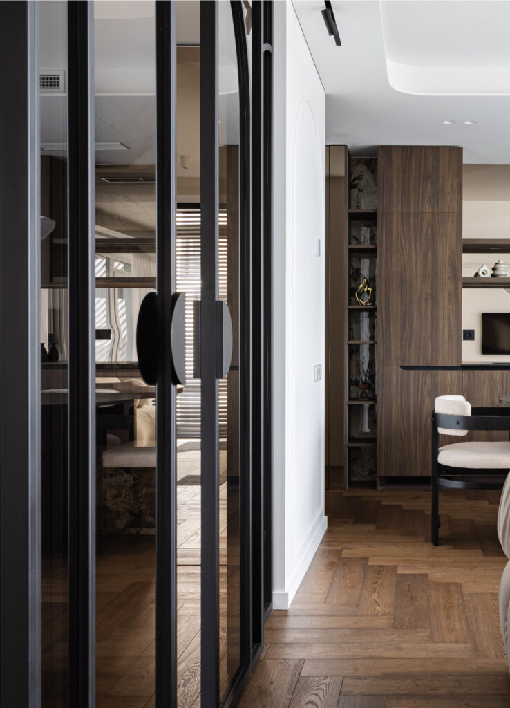 The Dynamic Elegance of Walnut Toned Herringbone – Premium Oak Flooring for Sophisticated Interiors