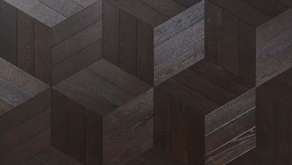 Diamond Oak Parquet in Chiana Finish at WOW!house 2025