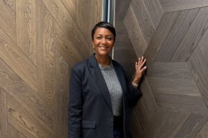 Diamond Oak Parquet in Chiana Finish at WOW!house 2025