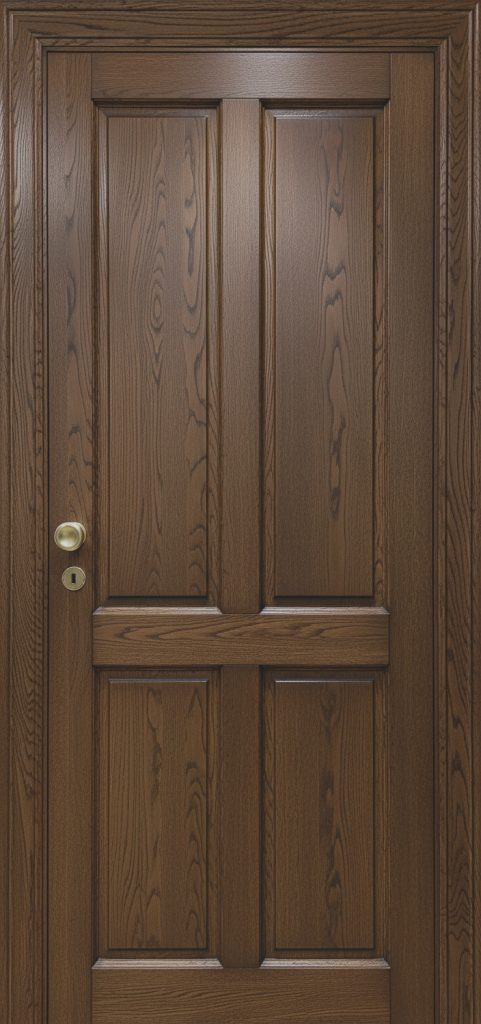 Solid Oak Doors  PALACE Walnut