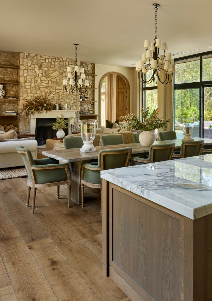 Tobacco Rustic flooring - a solid foundation that shapes the interior.